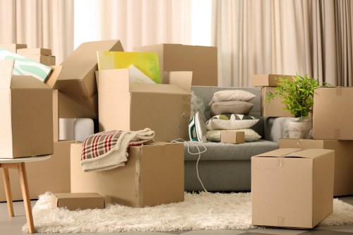 Clean and secure Barnes Storage interior with well-kept units