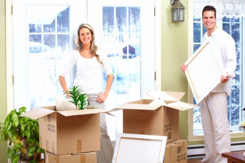 Professional document storage workspace in Barnes